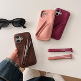 Hjemix | 3D Silikon Leppestift Telefondeksel for iPhone