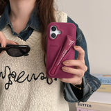 Hjemix | 3D Silikon Leppestift Telefondeksel for iPhone