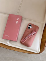 Hjemix | 3D Silikon Leppestift Telefondeksel for iPhone