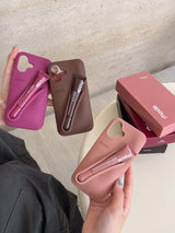 Hjemix | 3D Silikon Leppestift Telefondeksel for iPhone