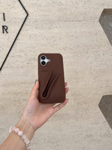 Hjemix | 3D Silikon Leppestift Telefondeksel for iPhone