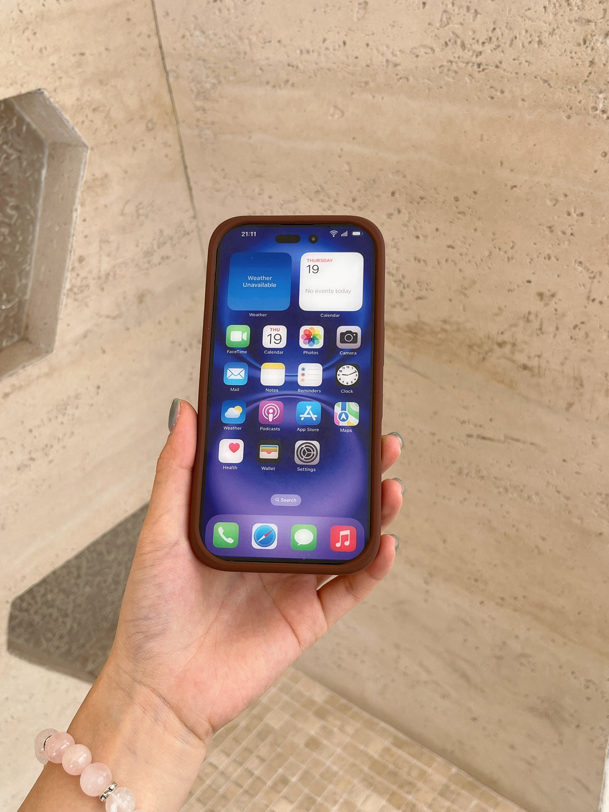 Hjemix | 3D Silikon Leppestift Telefondeksel for iPhone