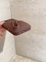 Hjemix | 3D Silikon Leppestift Telefondeksel for iPhone