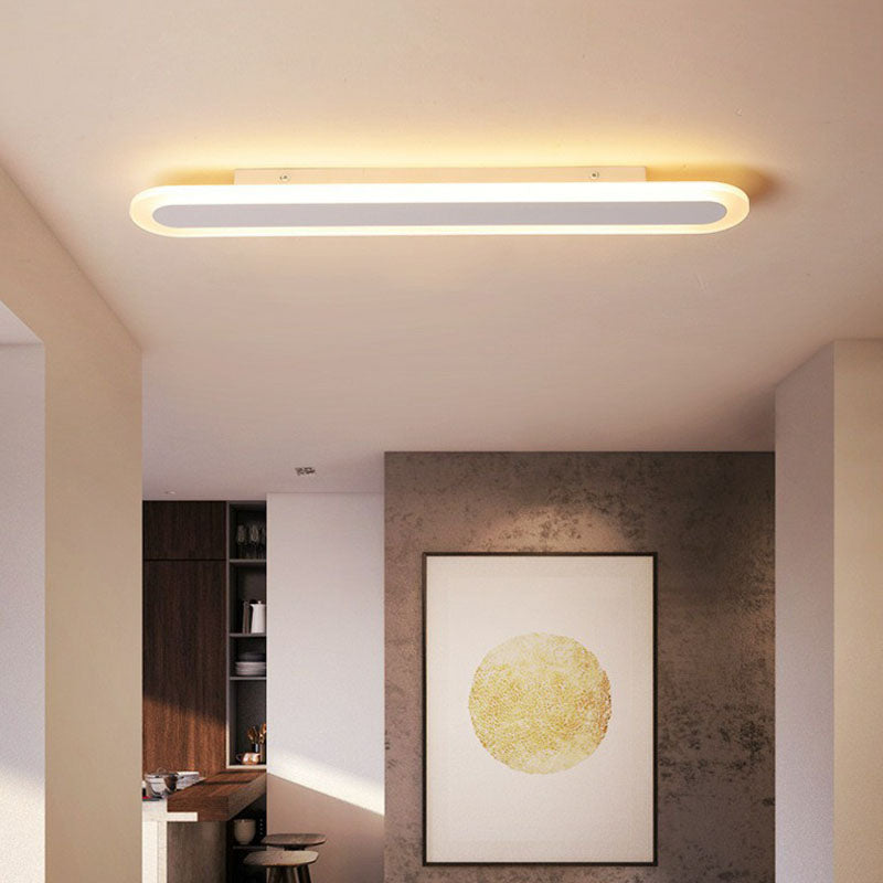 Hjemix | Minimalistisk Ultra Tynn LED Taklampe – Energisparende og Moderne Design for Stue