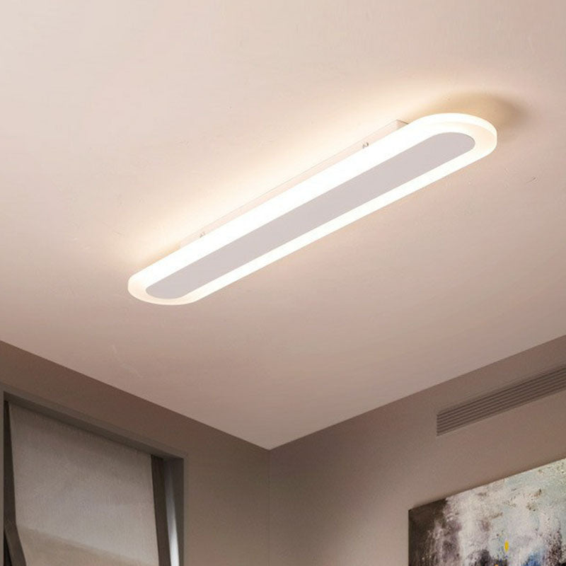 Hjemix | Minimalistisk Ultra Tynn LED Taklampe – Energisparende og Moderne Design for Stue
