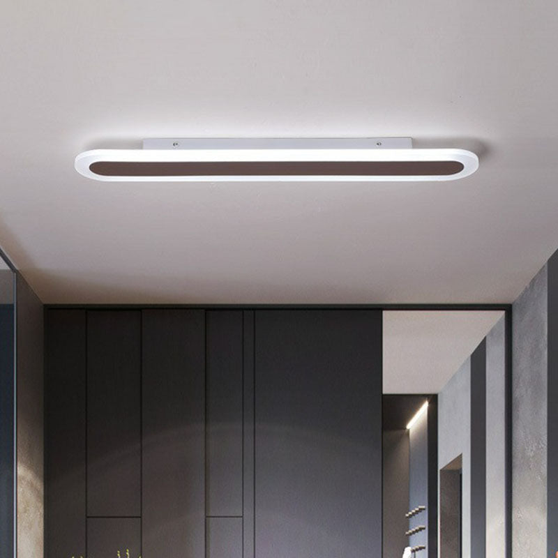 Hjemix | Minimalistisk Ultra Tynn LED Taklampe – Energisparende og Moderne Design for Stue