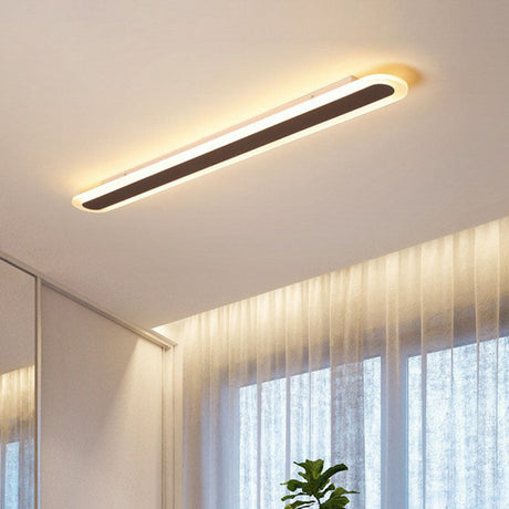 Hjemix | Minimalistisk Ultra Tynn LED Taklampe – Energisparende og Moderne Design for Stue