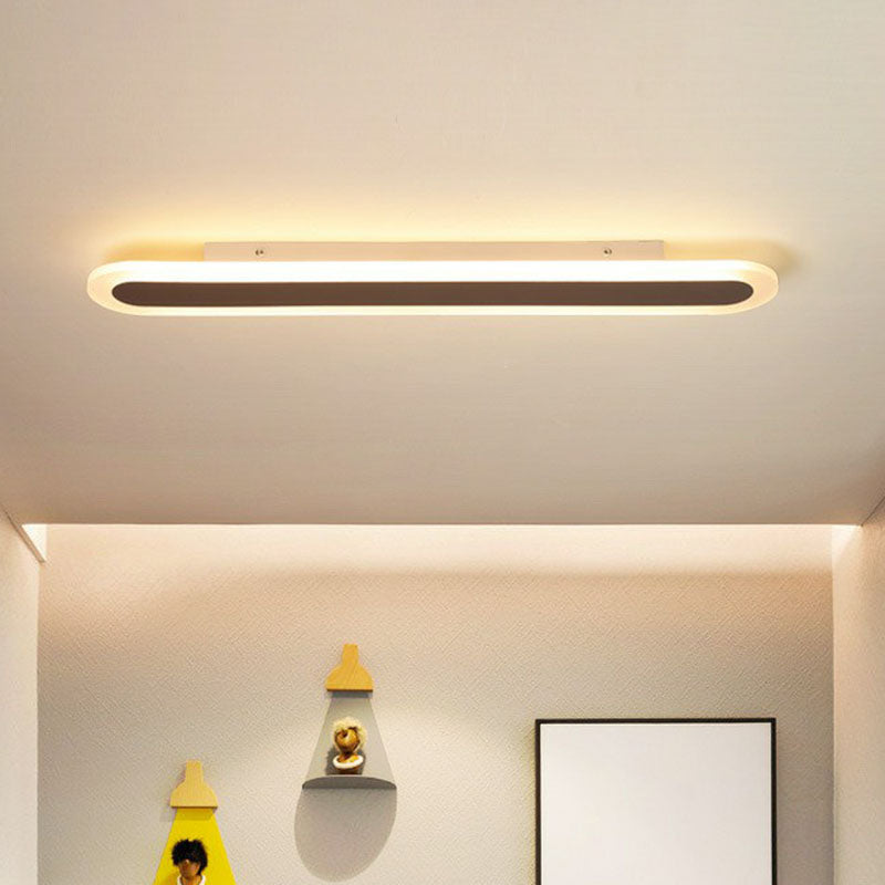 Hjemix | Minimalistisk Ultra Tynn LED Taklampe – Energisparende og Moderne Design for Stue