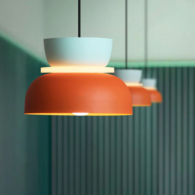 Hjemix | Nordic Colorful Macaron 1-Lys LED Pendellampe