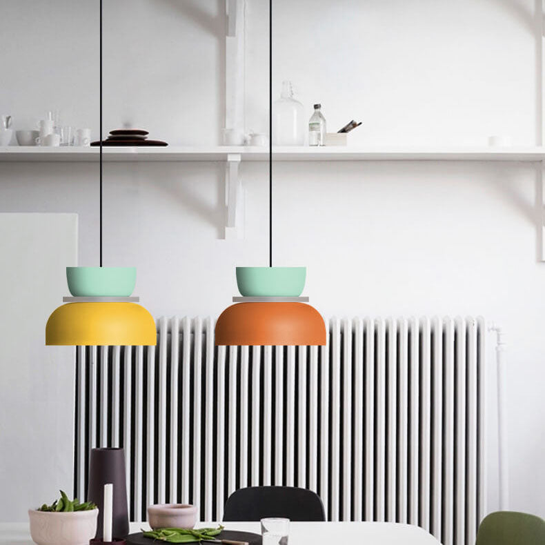 Hjemix | Nordic Colorful Macaron 1-Lys LED Pendellampe