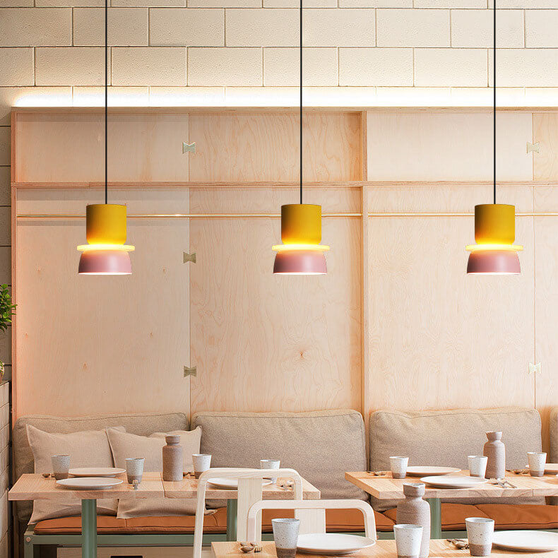 Hjemix | Nordic Colorful Macaron 1-Lys LED Pendellampe