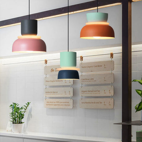 Hjemix | Nordic Colorful Macaron 1-Lys LED Pendellampe