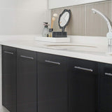 Hjemix | Børstet Nikkel Modern Rustfritt Stål Skuffehardware T-Bar Håndtak