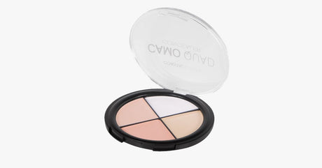 Hjemix | Camo Quad Concealer Palette for perfekt dekning - Kompakt og praktisk med 4 nyanser i ett palett