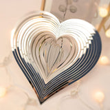 Hjemix | Rotasjon Vindklokke laget av Rustfritt Stål