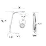Hjemix | Moderne Student Øyevern USB-lading Folding LED Skrivebordslampe