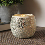 Hjemix | Europeisk Retro Glass Mosaic Tealight Holder
