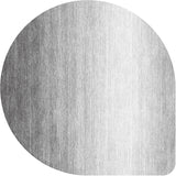 Hjemix | Uregelmessig Form Solid Farge Teppe Flerfarget Enkel Teppe Kjemisk Fiber Blend Antiskli Baksiden Innendørs Teppe for Dekorasjon