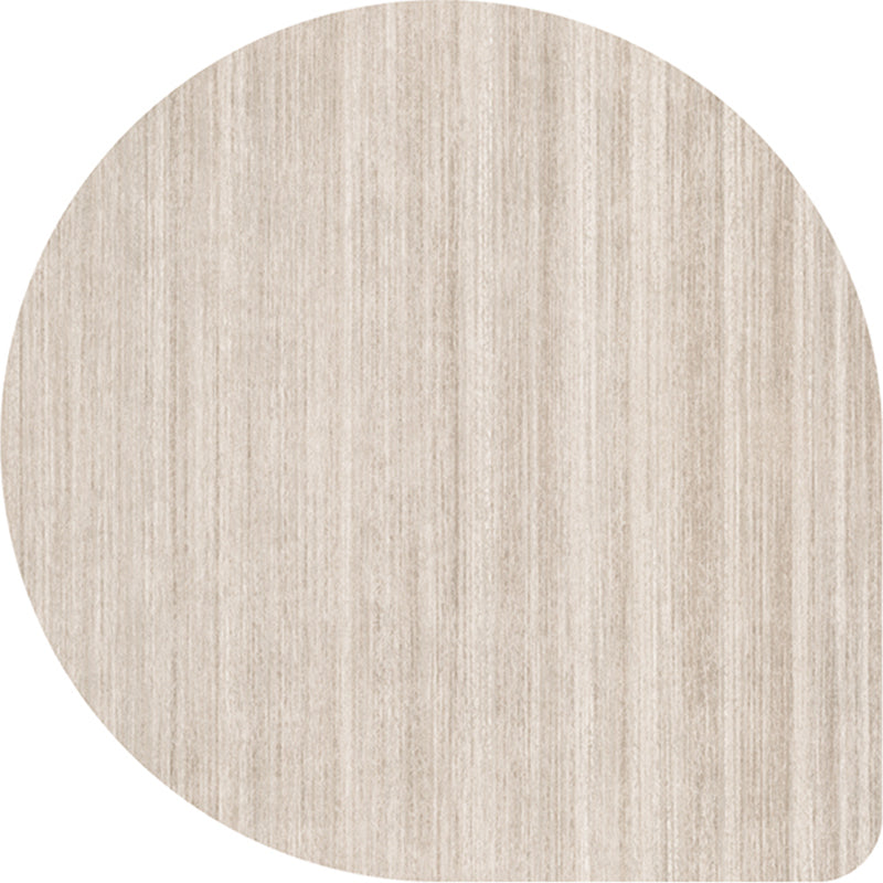 Hjemix | Uregelmessig Form Solid Farge Teppe Flerfarget Enkel Teppe Kjemisk Fiber Blend Antiskli Baksiden Innendørs Teppe for Dekorasjon