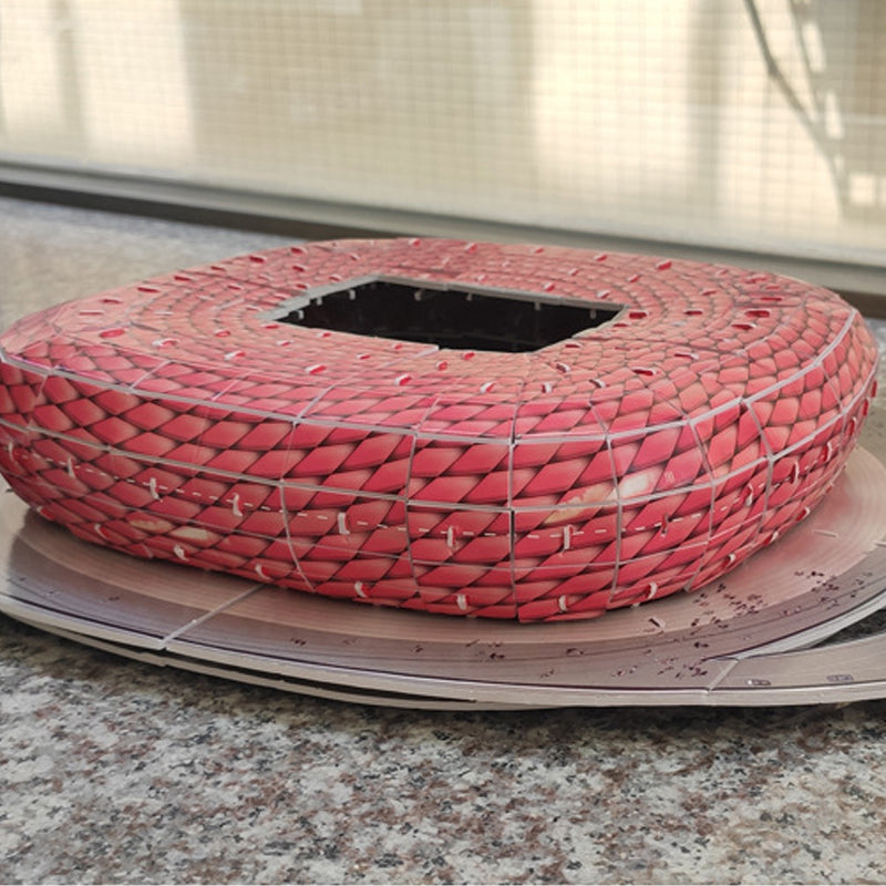 Hjemix | 3D Puslespill Fotballstadion
