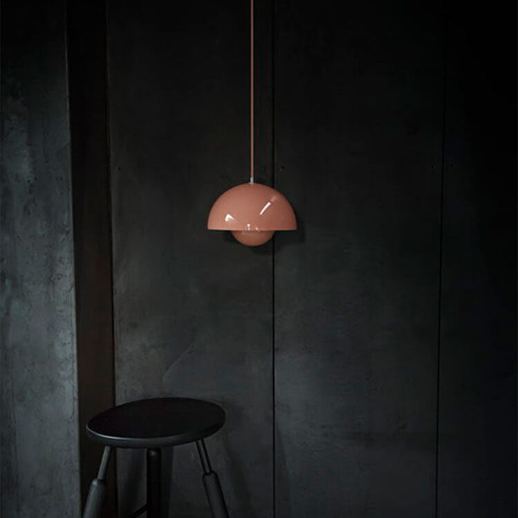 Hjemix | Nordic Macaron 1-Ly Half-Sirkel Kuppel Pendellampe