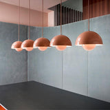 Hjemix | Nordic Macaron 1-Ly Half-Sirkel Kuppel Pendellampe