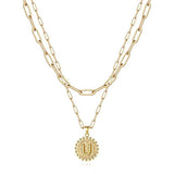 Hjemix | Gyldne Initialhalskjeder for Kvinner