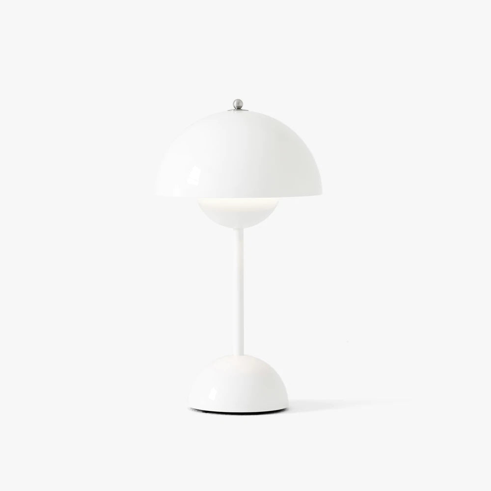 Hjemix | Justerbar lysstyrke blomsterpotte lampe - Italiensk oppladbar bordlampe VP3