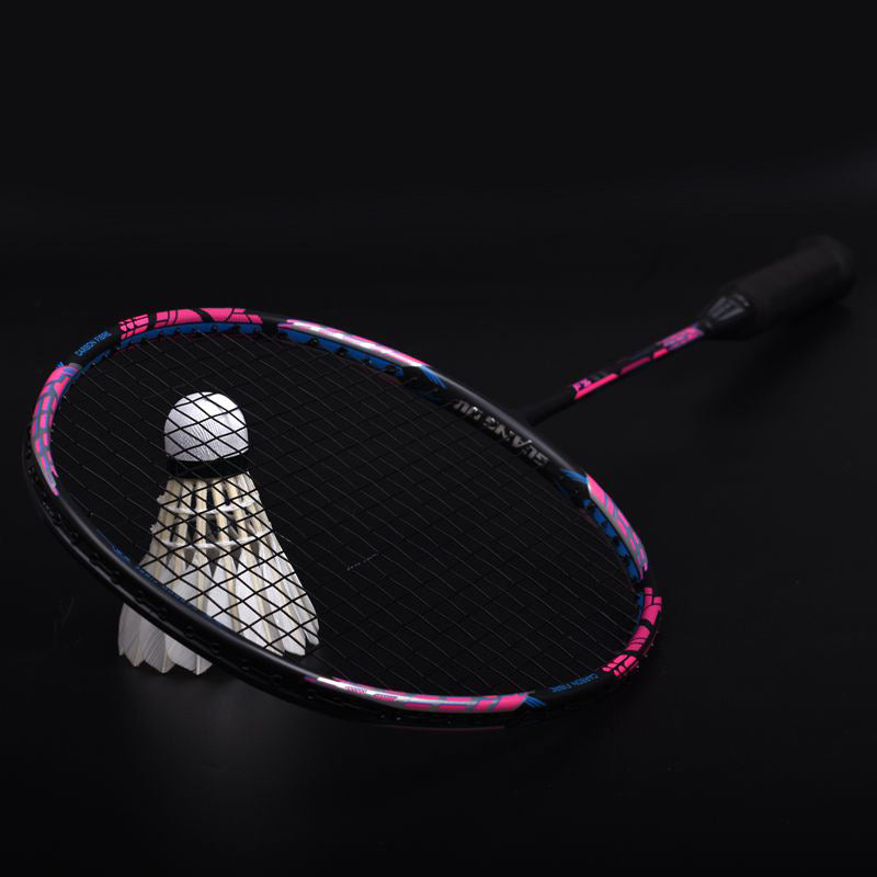 Hjemix | Offensiv badmintonracket med sekundær forsterkning laget av 32 pund karbonfiber