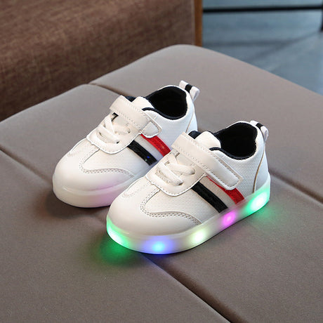 Hjemix | LED Barne Sneakers med fleksibel såle