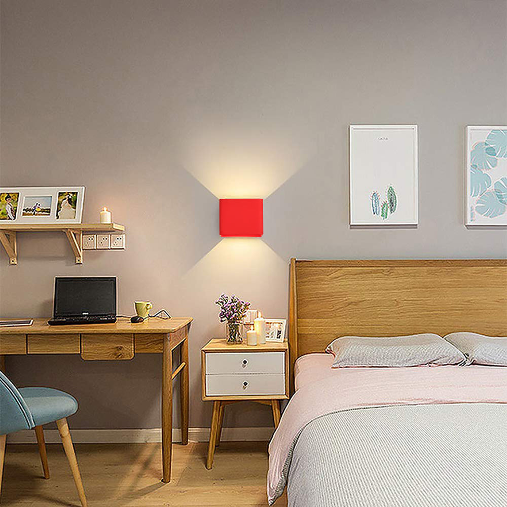 Hjemix | Moderne firkantet vegglampe