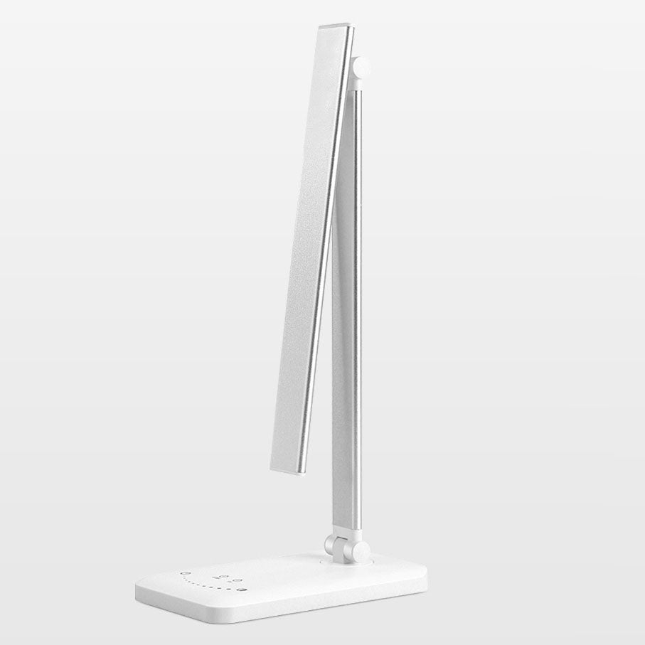 Hjemix | Minimalistisk Intelligent Firkanthåndtak Sammenleggbart USB LED Skrivebordslampe