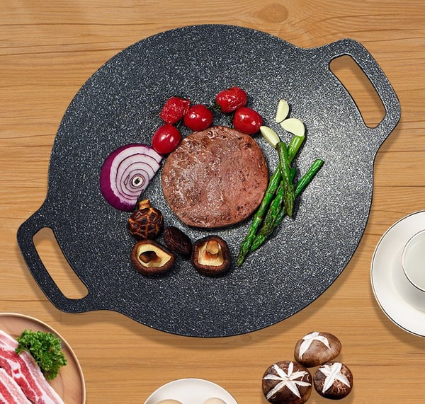 Hjemix | Multifunksjonell Medisinsk Sone Grillpanne Non-stick Panne
