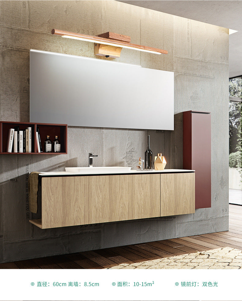 Hjemix | Tre LED Veggmontert Belysning Enkelhet Bolig Vegglampe Lys for Bad