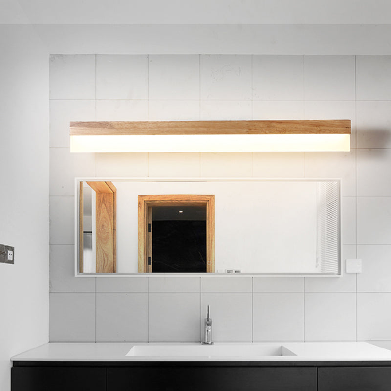 Hjemix | Moderne Badkamer Vanity Lys Tre LED Vanity Lys utstyrt med Akril Skjerm