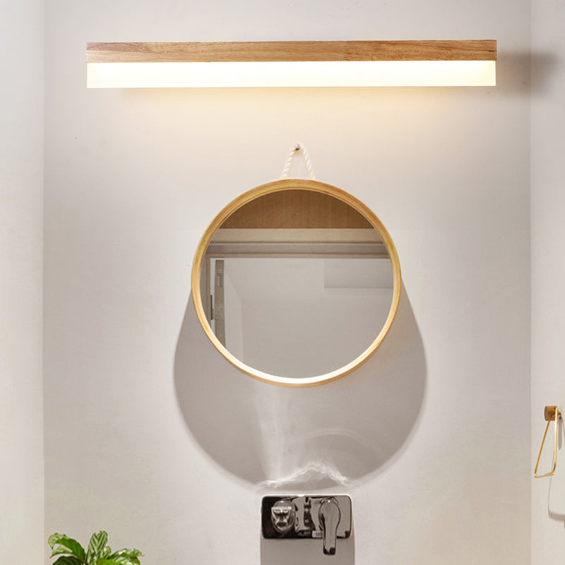 Hjemix | Moderne Badkamer Vanity Lys Tre LED Vanity Lys utstyrt med Akril Skjerm