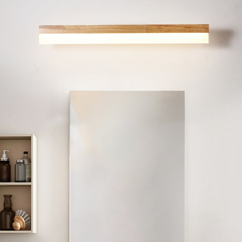 Hjemix | Moderne Badkamer Vanity Lys Tre LED Vanity Lys utstyrt med Akril Skjerm