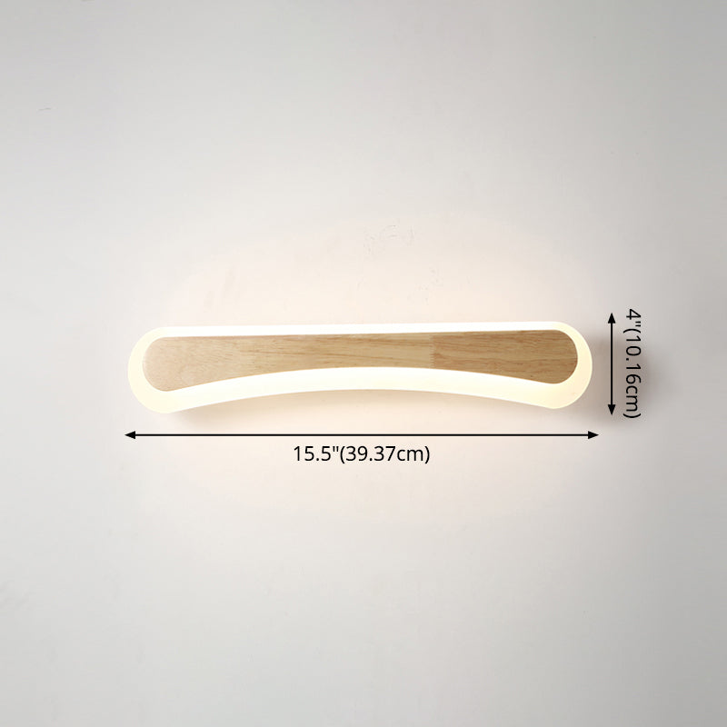 Hjemix | Moderne Badkamer Vanity Lys Tre LED Vanity Lys utstyrt med Akril Skjerm
