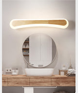 Hjemix | Moderne Badkamer Vanity Lys Tre LED Vanity Lys utstyrt med Akril Skjerm
