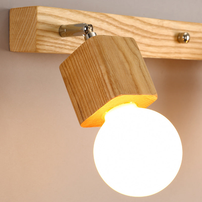 Hjemix | Moderne Tre Sminkespeil Lys Justerbar Veggarm Bad Sminke Vegglamper