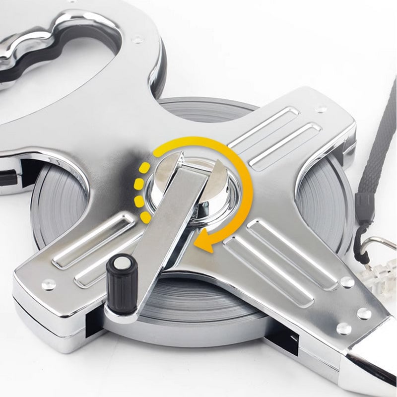 Hjemix | Bærbar metrisk stålramme rullemeter