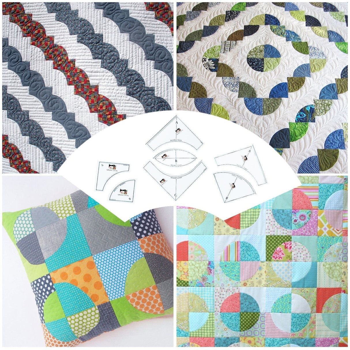 Hjemix | Quick Curve Quilt Malsett