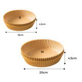 Pakke med Air Fryer engangspapir