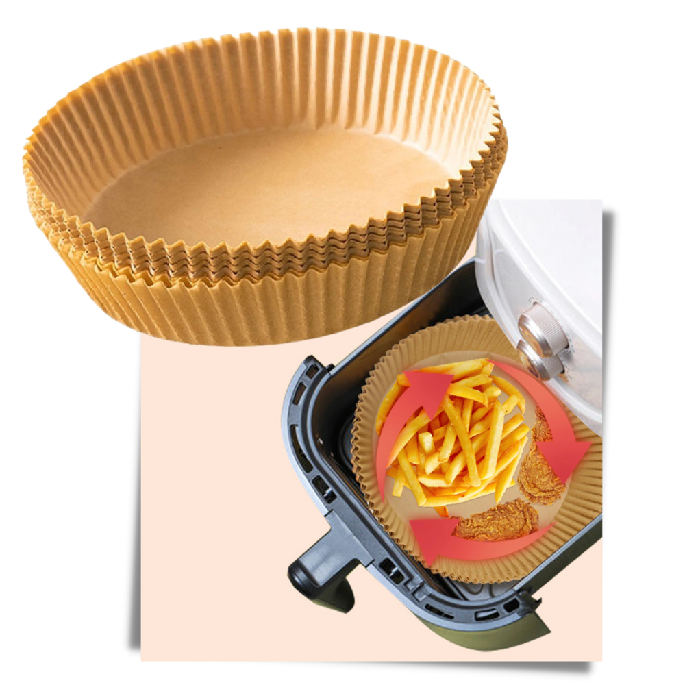 Pakke med Air Fryer engangspapir