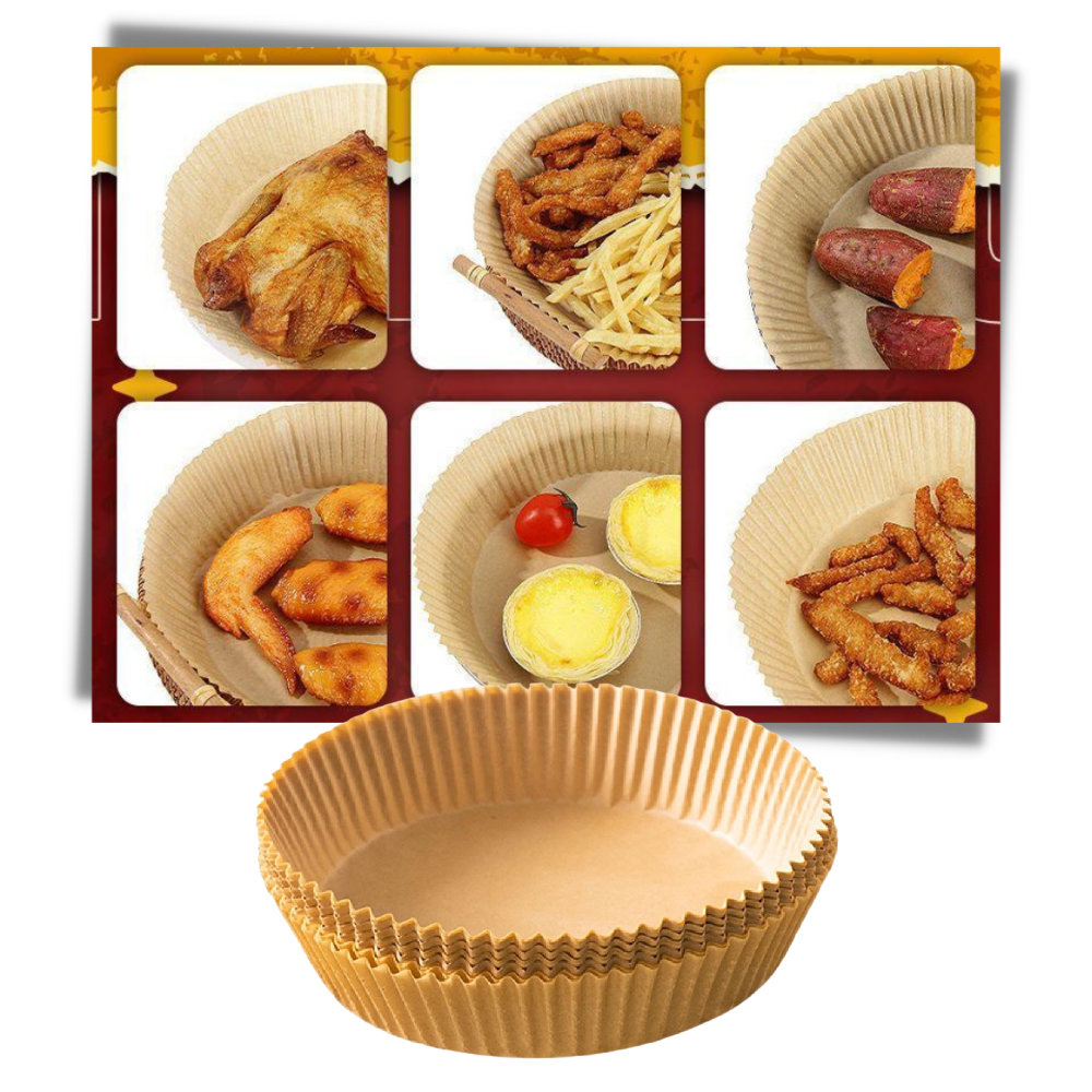 Pakke med Air Fryer engangspapir