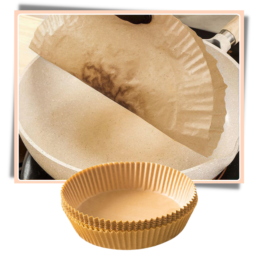 Pakke med Air Fryer engangspapir