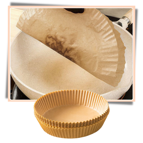 Pakke med Air Fryer engangspapir