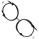 Sett med 2 magnetiske armbånd for par
