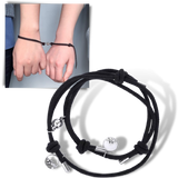 Sett med 2 magnetiske armbånd for par