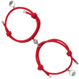 Sett med 2 magnetiske armbånd for par